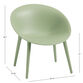 Mactan Green Molded Plastic 3 Piece Outdoor Furniture Set image number 6
