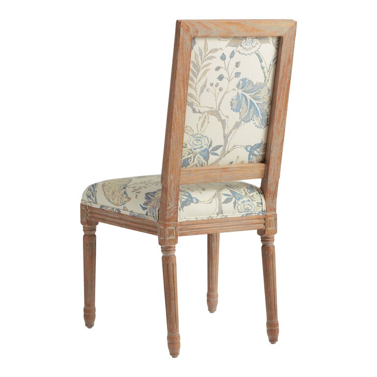 Paige Print Square Back Upholstered Dining Chair Set Of 2 image number 6
