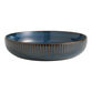 Blue Reactive Glaze Ribbed Dinnerware Collection image number 2