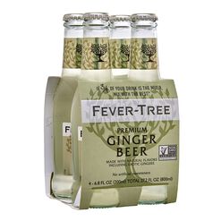 Fever Tree Ginger Beer 4 Pack