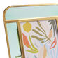 Teal Glass and Metal Deco Frame image number 2