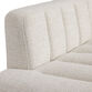 Dalton Dove Gray Channel Back Daybed Lounger image number 4