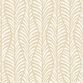 White And Clay Block Print Leaves Peel And Stick Wallpaper image number 0