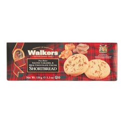 Walker's Salted Caramel and Chocolate Chunk Shortbread Rounds