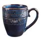 Willow Indigo Blue Embossed Ceramic Mug image number 0
