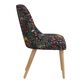 Kian Print Upholstered Dining Chair image number 2