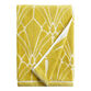 Gable Chartreuse Green Sculpted Leaf Towel Collection image number 2