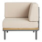 Andorra Modular Outdoor Sectional Corner End Chair image number 4