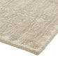 Jaya Tan and White Traditional Style Tufted Wool Area Rug image number 1