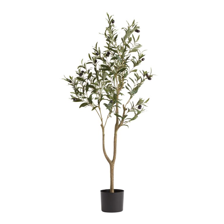 Faux Olive Tree 48 Inch image number 1