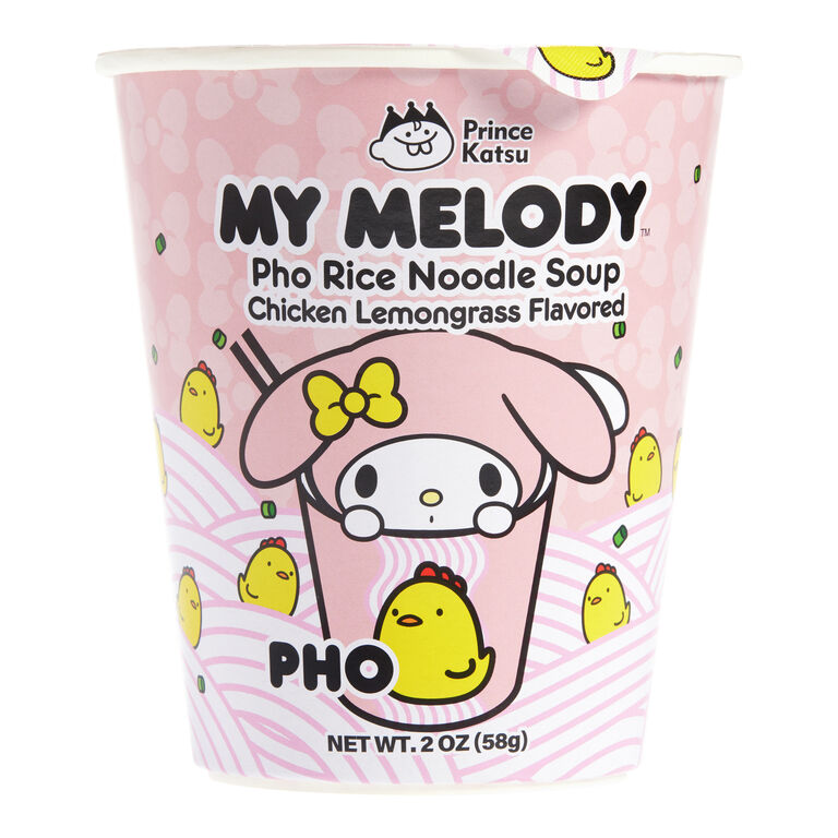 My Melody Chicken Lemongrass Pho Noodle Soup Cup Set of 2 image number 1