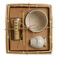 Speckled Ceramic Matcha Bowl and Whisk Tea Gift Set image number 2