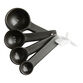 Enzo Black Ceramic Nesting Measuring Spoons image number 0