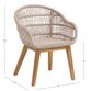 Savoca All Weather Wicker Outdoor Dining Armchair image number 5
