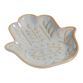 Blue Reactive Glaze Ceramic Hamsa Hand Tea Rest Set of 2 image number 0