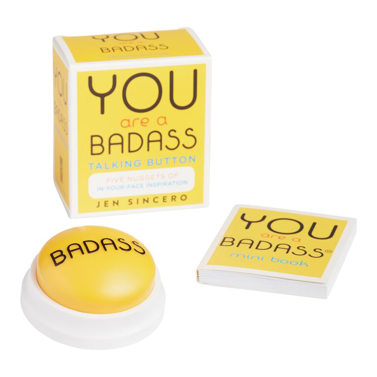 You Are A Badass Talking Button Mini Kit image number 1