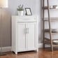 Windport White Storage Cabinet With Drawer image number 1