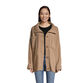 Taupe Fleece Shacket With Pockets image number 0