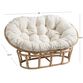 Elora Ivory Double Papasan Chair Cushion image number 4