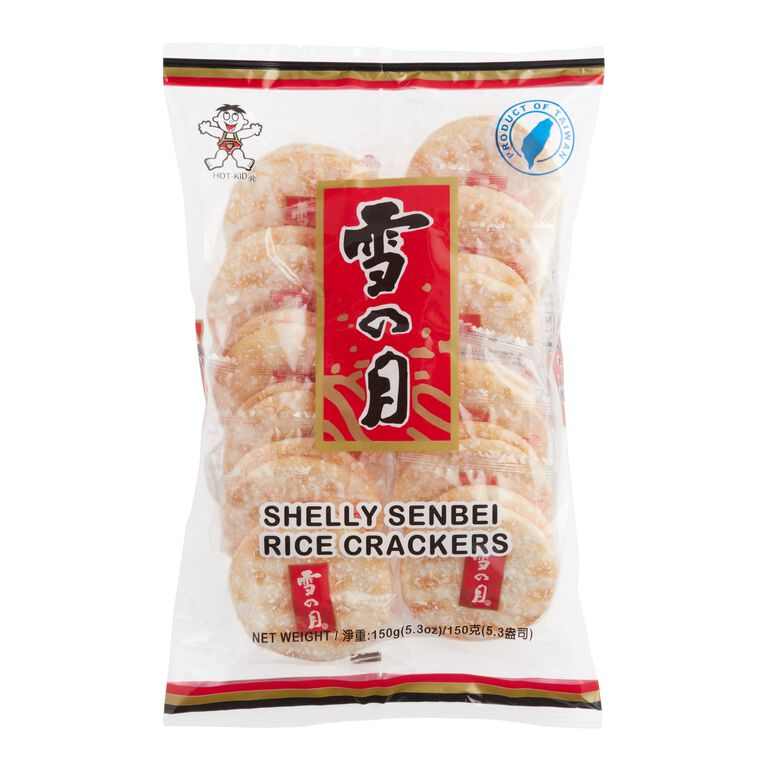 Hot-Kid Shelly Senbei Japanese Style Rice Crackers image number 1