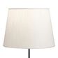 Ivory Velvet Table Lamp Shade image number 2