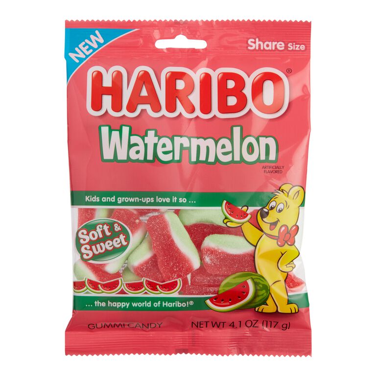 Haribo Watermelon Gummy Candy image number 1