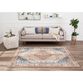 Multicolor Distressed Persian Style Jute Blend Beso Area Rug image number 1