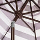 Striped Scalloped 9 Ft Tilting Patio Umbrella image number 7