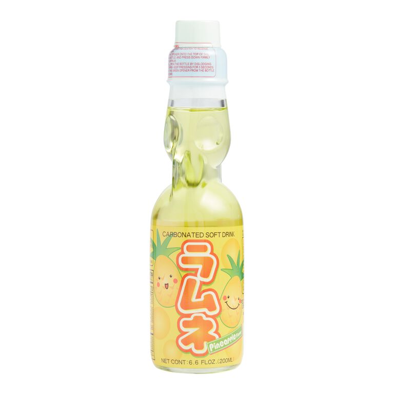 Hatakosen Pineapple Ramune Soda image number 1