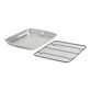 Nordic Ware Oven Crisp Aluminum Baking Tray with Rack image number 1