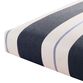 Sunbrella Navy Stripe Outdoor Chaise Lounge Cushion image number 1