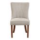 Longmount Beige Upholstered Dining Chair Set of 2 image number 2
