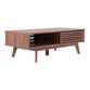 Pam Rubber Wood Mid Century Coffee Table With Storage image number 3