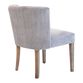 Vida Gray Corduroy Upholstered Dining Chair Set Of 2 image number 3