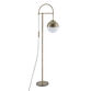 Lowell Brushed Brass and Frosted Glass Floor Lamp image number 3