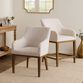 Arden Natural Upholstered Counter Stool image number 1