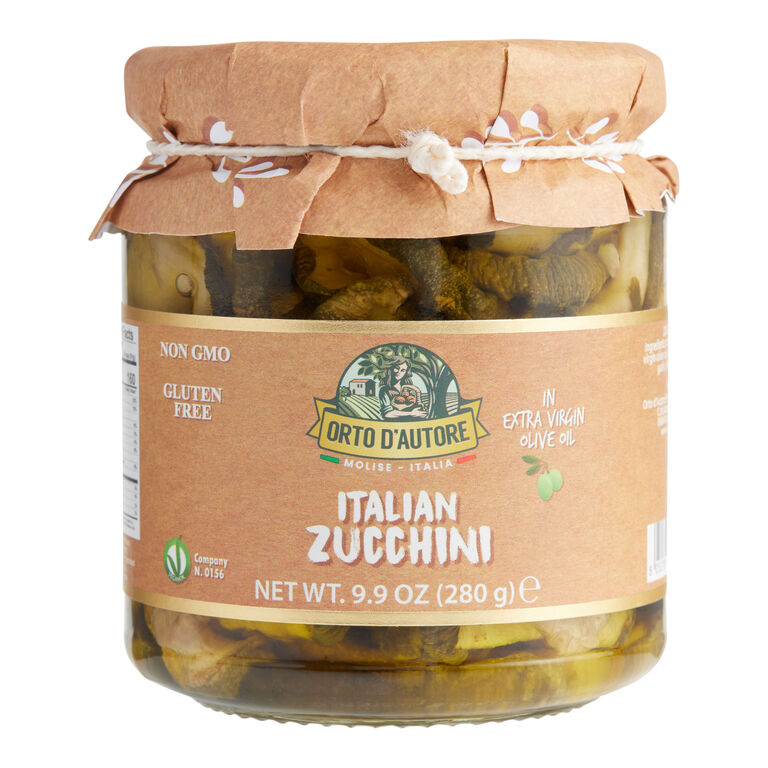 Orto d'Autore Italian Zucchini in Extra Virgin Olive Oil image number 1