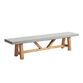 Palmera Faux Cement Outdoor Dining Bench image number 0
