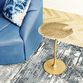 Garfield Gold Metal Lily Leaf Side Table image number 6