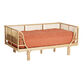 Terracotta Handwoven Cotton Twin Mattress Cover image number 0