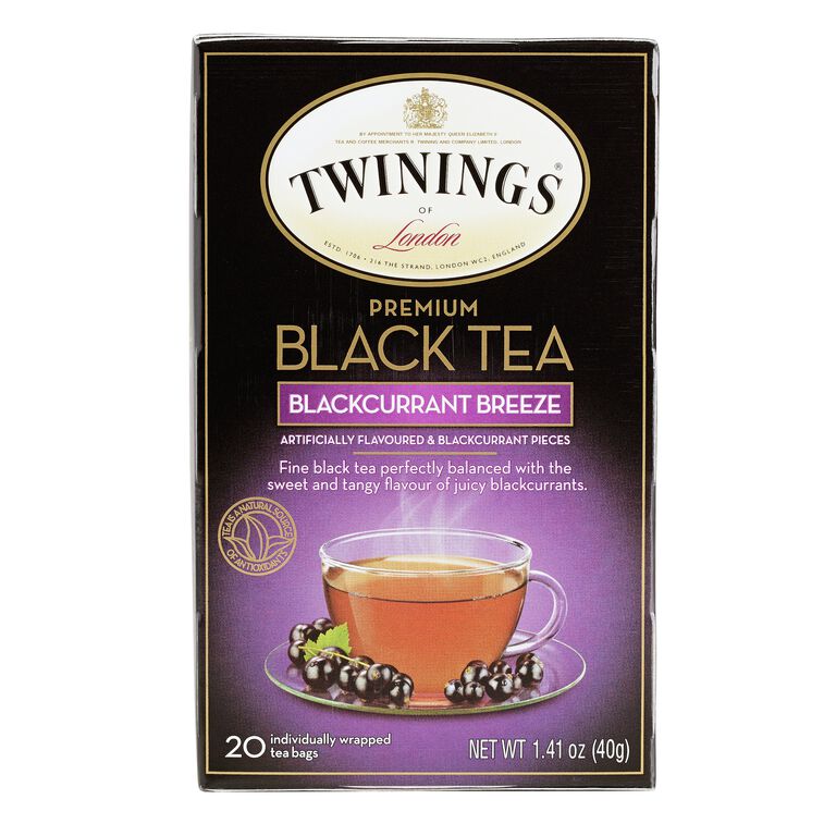Twinings Blackcurrant Breeze Black Tea 20 Count image number 1