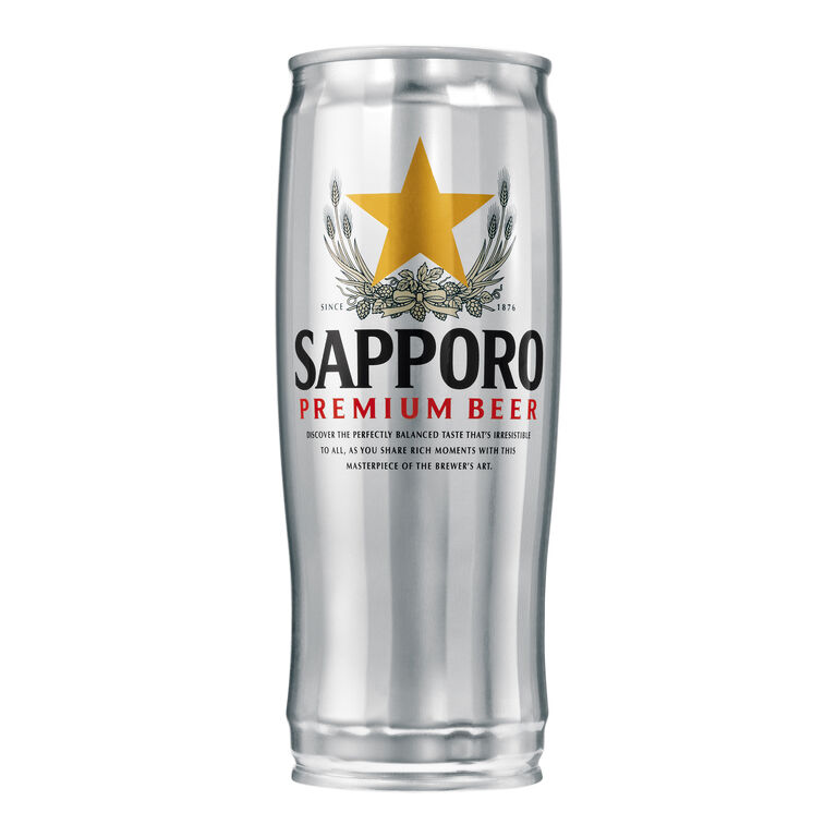 Sapporo Premium Beer 22 Oz. Can image number 1