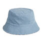 Faux Denim And Blue Floral Reversible Bucket Hat image number 0