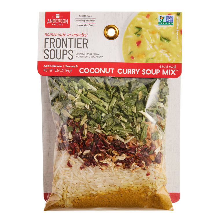 Frontier Soups Thai Wai Coconut Curry Soup Mix image number 1