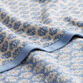 Aria Chambray Blue and Ivory Terry Bath Towel image number 3
