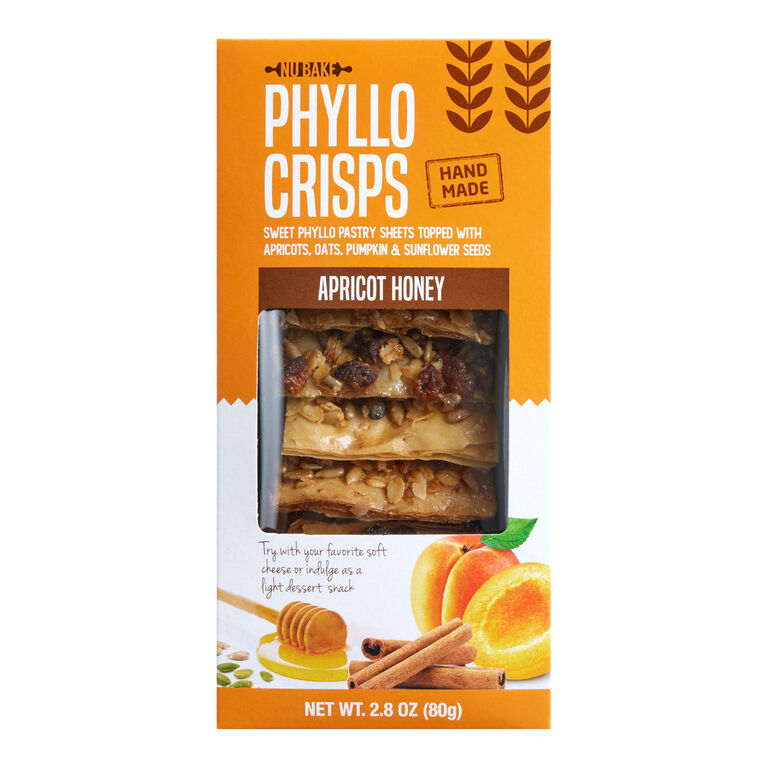 Nu Bake Apricot Honey Handmade Phyllo Crisps image number 1