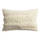 Ivory Hand Knit Popcorn Lumbar Pillow image number 0