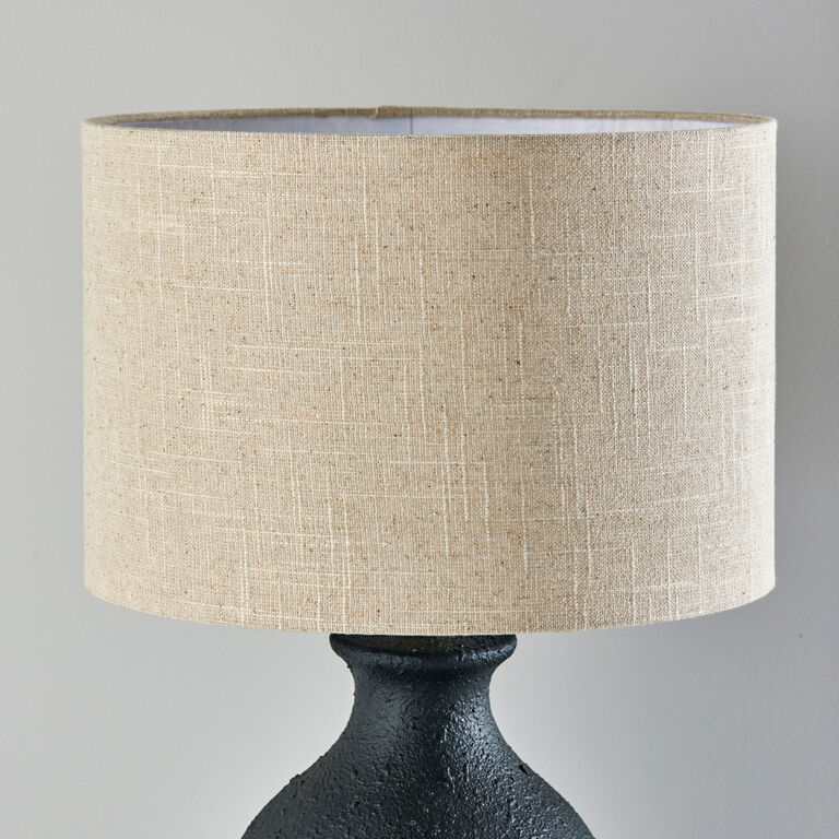 Bazely Textured Ceramic Jug Table Lamp image number 4