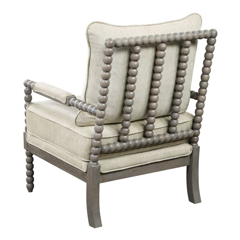 Stamford Brushed Gray Wood Bobbin Chair image number 4
