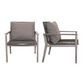 Loft Gray Rope Outdoor Lounge Chair Set of 2 image number 0